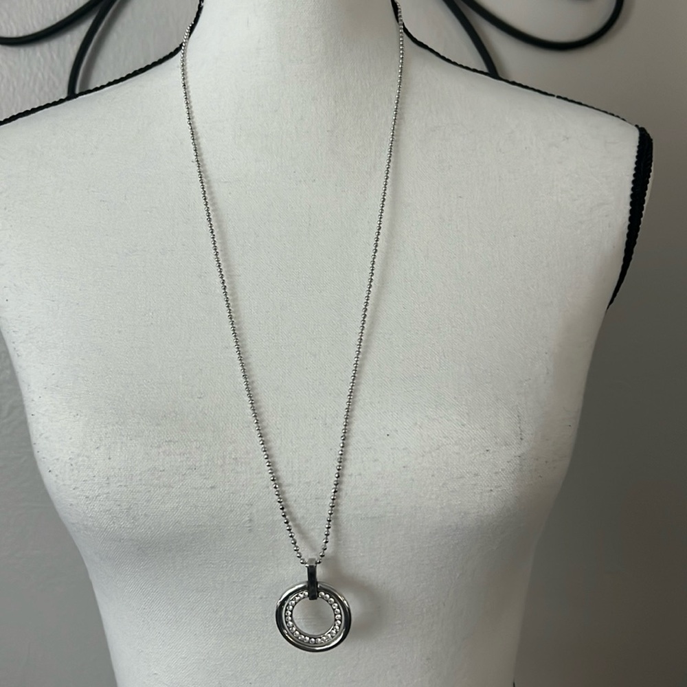 Cookie Lee Silver Necklace